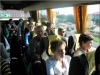 Uczetnicy wyjazdu siedzący w autobusie