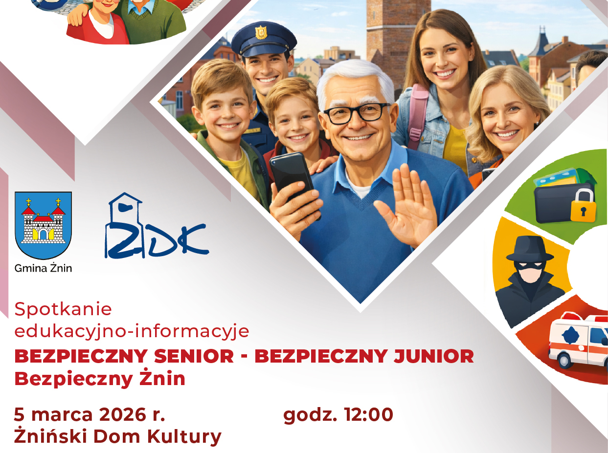 Zdjęcie: BEZPIECZNY SENIOR - BEZPIECZNY JUNIOR