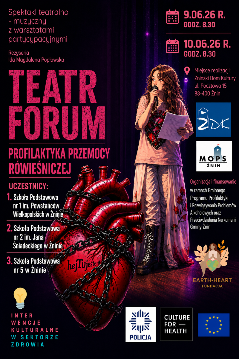 Zdjęcie: Teatr FORUM - Profilaktyka przemocy rówieśniczej